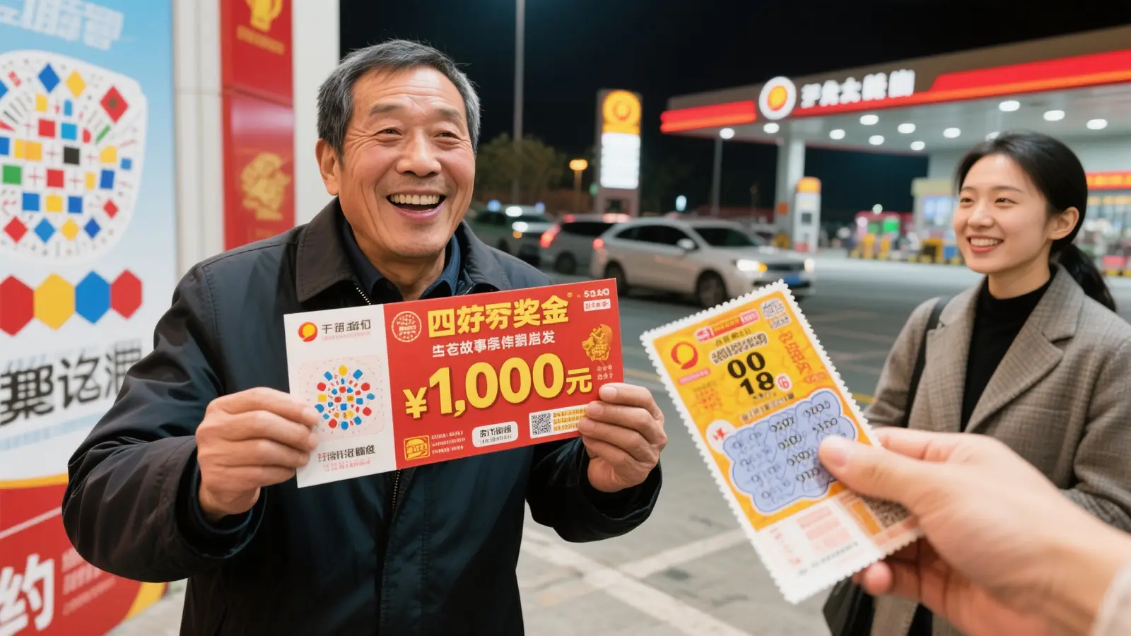 男子出差随手买彩，竟喜中大乐透千万大奖！